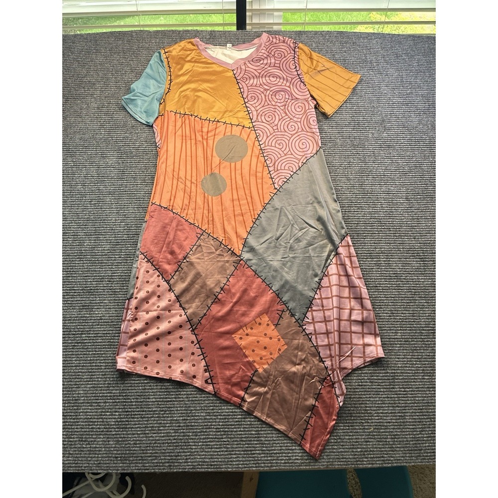 Nightmare Before Christmas Sally Dress Cosplay Costume 3XL (Like XL) Halloween - Picture 2 of 5